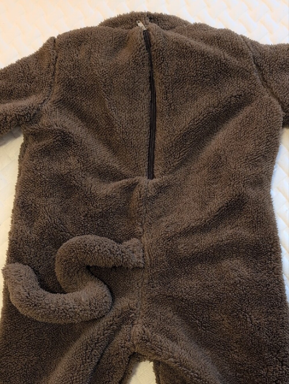 SPOOKTACULAR CREATIONS Little Monkey Plush Brown Kids Halloween Costume Size 3T - Picture 6 of 10